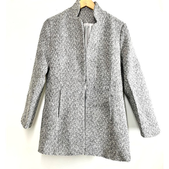 Women's Winter Coat Warm Fashion Cardigan Outdoor Mid-length Jacket size M - Picture 3 of 4